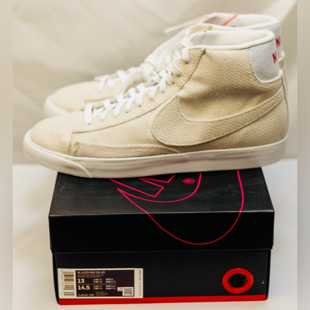 NIKE STRANGER THINGS X BLAZER MID QS ‘UPSIDE DOWN’ - SIZE 13